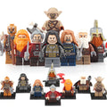 Dain Ironfoot Kili Fili the Dwarf Oin Gloin Dori Goblin Soldier Gundabad Orc The Hobbit LOTR Custom Brick Compatible Minifigure Toy
