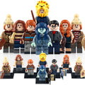 Harry Potter Ginny Weasley Hermione Granger Ron Weasley Fred Weasley George Weasley Moaning Myrtle Luna Lovegood Brick Compatible Minifigure Toy