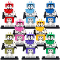 501st Arctic Variant 501st Legion 212th Attack Battalion 327th Star Corps 41st Elite Corps Storm Clone Soldier Star Wars Brick Compatible Minifigure Toy