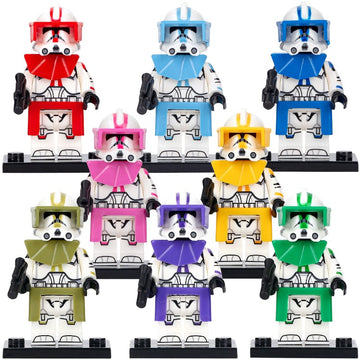 501st Arctic Variant 501st Legion 212th Attack Battalion 327th Star Corps 41st Elite Corps Storm Clone Soldier Star Wars Brick Compatible Minifigure Toy
