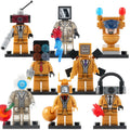 Speakerman TV Man Cameraman Boombox Man Skibidi Toilet Universe Custom Brick Compatible Minifigure Toy