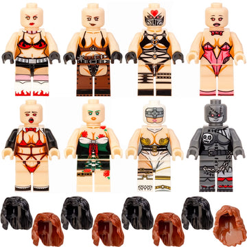 Do-S Yoko Littner LadyDevimon Yueji Mingke Anime Artwork Stripper Variant Brick Compatible Minifigure Toy