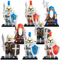 Alliance Army Stormwind and Lordaeron Soldiers World of Warcraft Custom Brick Compatible Minifigure Toy