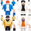 Donald Trump Kim Jong-un Ma Dong-seok Kingpin MaxiFig Custom Brick Compatible Minifigure Toy