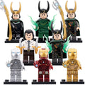 Loki God Of Stories Loki Iron Man Mk 7 Mk 2 Mk 21 Midas Marvel Super Heroes Custom Brick Compatible Minifigure Toy