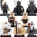 Gothmog Mouth of Sauron Sauron Bolg Azog Gandalf Saruman Lord of the Rings Custom Brick Compatible Minifigure Toy