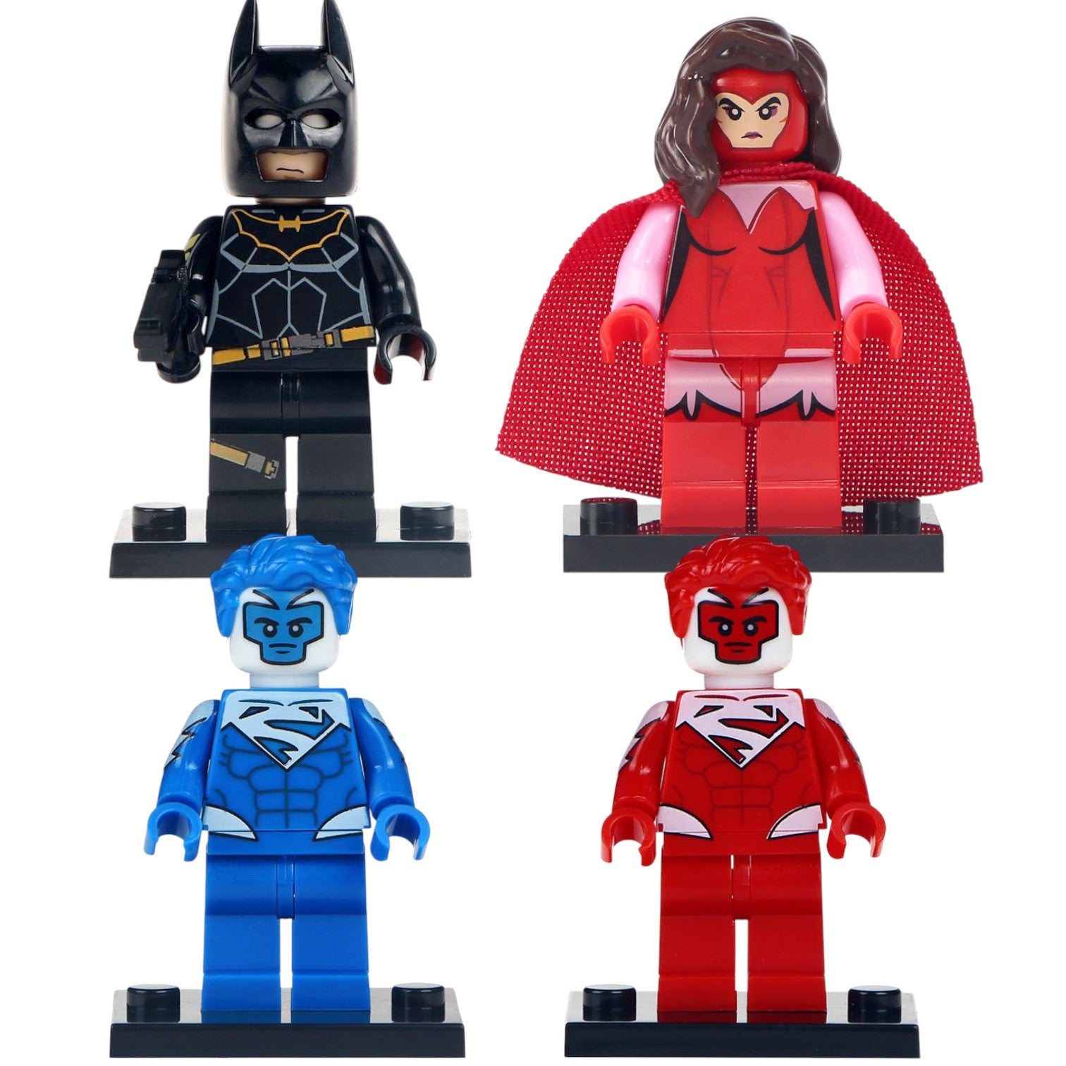 Superman Batman Scarlet Witch Multiverse Super Heroes Building Brick Compatible Minifigure Toy
