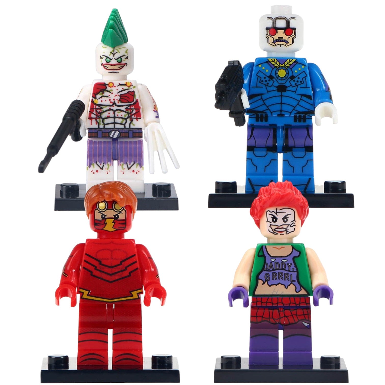Flash 3000 Joker's Daughter Joker Titan Sentinel DC Super Heroes Brick Compatible Minifigure Toy