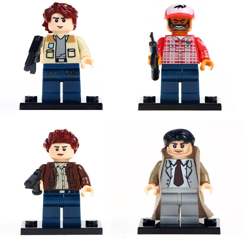 Castiel Bobby Singer Dean Winchester Sam Winchester Supernatural TV Series Custom Brick Compatible Minifigure Toy