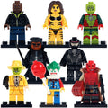 Luke Cage Tigra Metallo Blade Robocop Clown Joker The Mask Hellboy Custom Brick Compatible Minifigure Toy