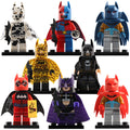 DC Superheroes Two-Face Batman Batpool Batman Thug Life Batman Huntress Azrael Batman Armor Custom Brick Compatible Minifigure Toy