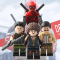 Peter Wisdom Cable Domino Deadpool 2 (2018) Superhero Film Custom Brick Based Minifigure Toy