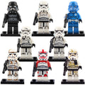Star Wars Shadow Trooper Special Forces Clone Trooper Sandtrooper Captain Stormtrooper Sergeant Imperial Shock Trooper Custom Brick Based Minifigure Toy