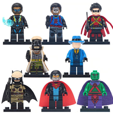 Question Eradicator Red Son Batman Knightmare Batman Wild Dog DC Superhero Custom Brick Compatible Minifigure Toy