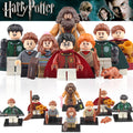 Hagrid Seamus Finnigan Hermione Granger Ron Weasley Oliver Wood Lucian Bole Marcus Flint Harry Potter Custom Brick Compatible Minifigure Toy