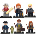 Harry Potter Trolley Witch Ron Weasley Draco Malfoy Professor Remus Lupin Susan Bones Custom Brick Compatible Minifigure Toy