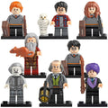 Albus Dumbledore Hermione Granger Ron Weasley Nearly Headless Nick Professor Quirrel Argus Filch Harry Potter Custom Brick Compatible Minifigure Toy