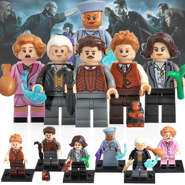Harry Potter Queenie Goldstein Newt Scamander Gellert Grindelwald Seraphina Picquery Tina Goldstein Custom Brick Compatible Minifigure Toy