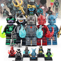 Merciless Drowned Murder Machine Red Death Batman Who Laughs Dawnbreaker DC The Dark Knights (Dark Multiverse) Custom Brick Based Minifigure Toy