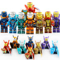 The Iron Man Armor Mk 36 Mk 27 Mk 30 Mk 31 Pepper Potts MCU Iron Man 3 Custom Brick Based Minifigure Toy