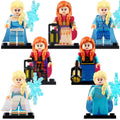 Elsa and Anna Frozen 2 Animated Film Custom Brick Compatible Minifigure Toy