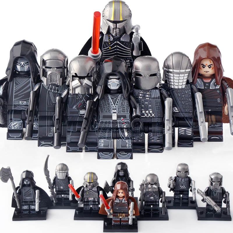 Ushar Trudgen Ap'lek Cardo Kuruk Vicrul Starkiller Star Wars Knights of Ren Custom Brick Compatible Minifigure Toy