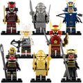 Samurai Warriors Japanese Ancient Soldiers Custom Brick Compatible Minifigure Toy