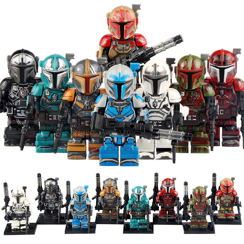 The Mandalorian Heavy Infantry Mandalorian Star Wars Brick Compatible Minifigure Toy