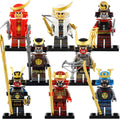 Samurai Warriors Japanese Ancient Soldiers Bushi Armor Custom Brick Compatible Minifigure Toy