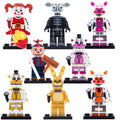 Balloon Boy Circus Baby Endo-02 Funtime Foxy Funtime Freddy Golden Freddy Spring Bonnie Lolbit FNAF Custom Brick Compatible Minifigure Toy
