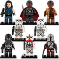 Cara Dune Greef Karga Din Djarin Imperial Death Trooper Incinerator Trooper Stormtrooper Star Wars Mandalorian Brick Compatible Minifigure Toy