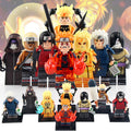 Naruto Uzumaki Minato Namikaze Orochimaru Kabuto Yakushi Tobirama Senju Hashirama Senju Killer Bee Anime Naruto Shippuden Brick Compatible Minifigure Toy