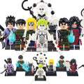 Minato Namikaze Uchiha Sasuke Hatake Kakashi Rock Lee Uchiha Madara Zetsu Might Guy Anime Naruto Shippuden Brick Compatible Minifigure Toy