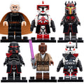 Count Dooku Commander Fox Gar Saxon Mace Windu Purge Trooper ARC Trooper Star Wars Custom Brick Compatible Minifigure Toy