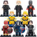 Sentry Winter Soldier Yelena Belova U.S. Agent Taskmaster Red Guardian Ghost MCU Thunderbolts* (2025) Custom Brick Compatible Minifigure Toy