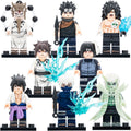Naruto Shippuden Hagoromo Shisui Madara Indra Itachi Kakashi Sasuke Obito Custom Brick Compatible Minifigure Toy