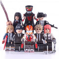 Makima Samurai Sword Hayakawa Aki Gun Devil Power Kishibe Mitaka Asa Japanese Manga Chainsaw Man Brick Compatible Minifigure Toy