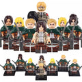 Erwin Smith Annie Leonhart Zeke Yeager Reiner Braun Hange Zoe Historia Reiss Ymir Pieck Finger Anime Attack on Titan Custom Brick Compatible Minifigure Toy