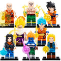 Krillin Tien Shin Han Yamcha Son Gohan Son Goku Android 13 Android 17 Android 18 Dragon Ball Z Custom Brick Compatible Minifigure Toy