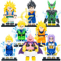 Son Gohan Son Goku Gotenks Vegito Cell Vegeta Trunks Majin Buu Dragon Ball Z Custom Brick Compatible Minifigure Toy