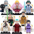 Anime One Piece Monkey D. Garp Donquixote Doflamingo Aramaki Borsalino Akainu Kuzan Sengoku Issho Custom Brick Compatible Minifigure Toy