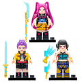 Animated KPop Demon Hunters Zoey Rumi Kang Mira Custom Brick Compatible Minifigure Toy