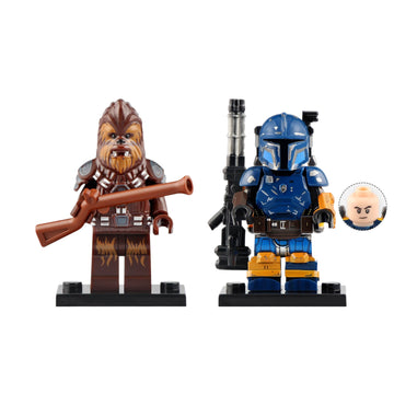Chief Tarfful Paz Vizla Star Wars The Mandalorian Custom Brick Compatible Minifigure Toy