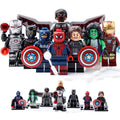 Captain America Falcon She-Hulk Black Panther War Machine Marvel Superhero Brick Compatible Minifigure Toy