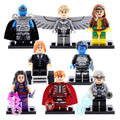 Apocalypse Angel Rogue Quicksilver Professor X Nightcrawler XCU Superheroes Custom-Brick Compatible Minifigure Toy