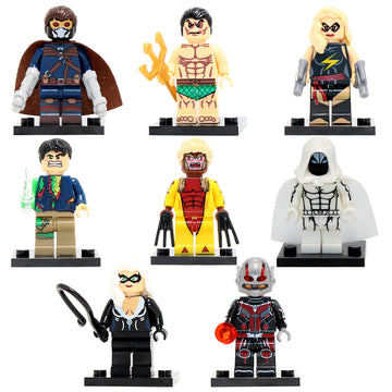 Moon Knight Namor Bruce Banner Ant-Man Marvel Universe Custom Brick Compatible Minifigure Toy