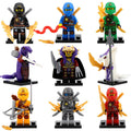 Jay Cole Zane Kai Pythor Lloyd Chen Skylor Chop'rai Ninjago Custom Brick Compatible Minifigure Toy