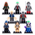 Captain Boomerang Killer Croc El Diablo Katana Joker Deadshot Enchantress DCEU Suicide Squad 2016 Custom Brick Compatible Minifigure Toy