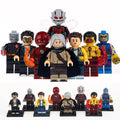 Kid Flash Tony Stark Wasp Peter Parker Mongul Multiverse Super Heroes Custom Brick-Compatible Minifigure Toy