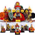 Centurion Elf Hunter Female Warrior Roman Soldier Highland Warrior Spartan Witch Elf Gladiator CMF Custom Brick Compatible Minifigure Toy